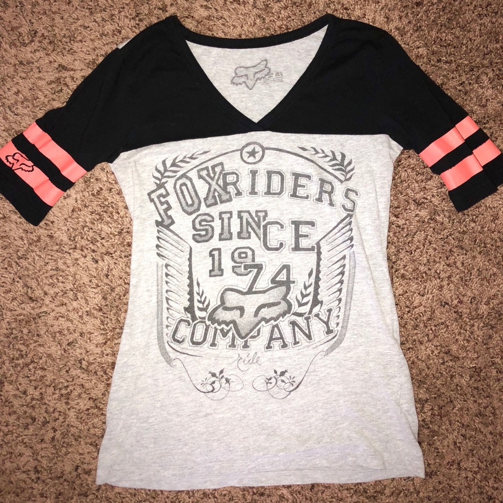 Fox racing 3/4 sleeve shirt